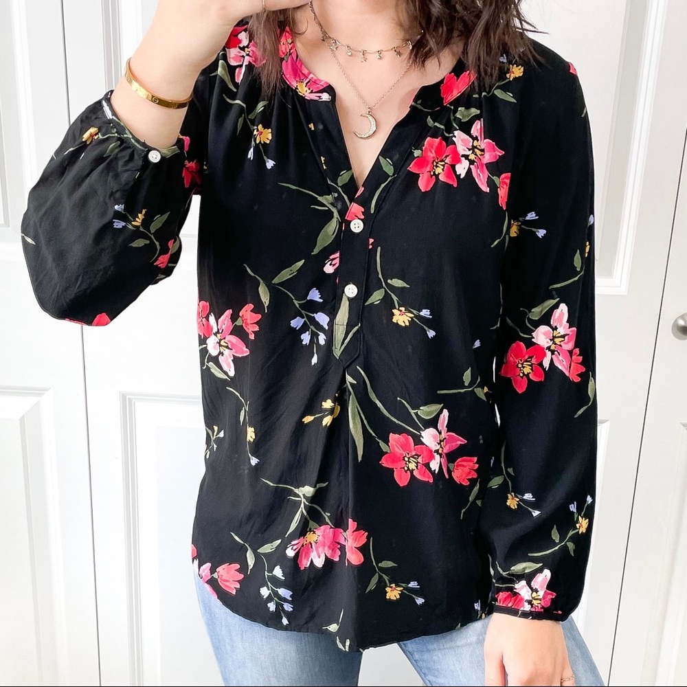 Green/Pink Mix Blouse